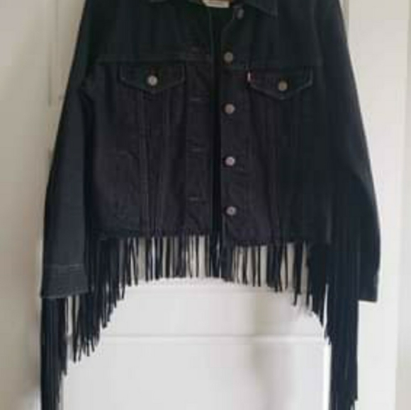 Levis fringe jacket size XS - Picture 3 of 4